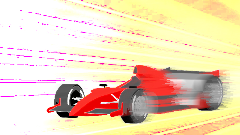 F1マシンの通過音