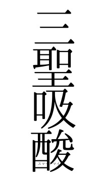 三聖吸酸（フォント0）