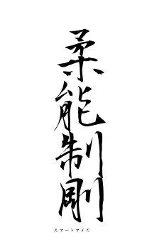 柔能制剛（フォント1）