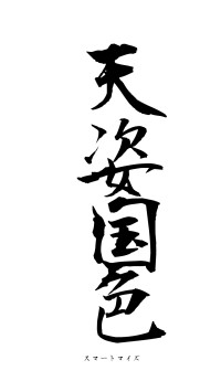 天姿国色（フォント1）