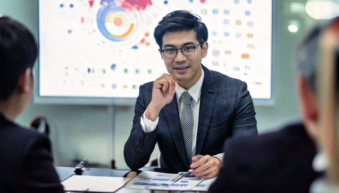 物事をきっぱりと決断する社長