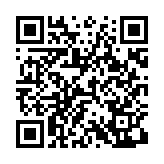 「デバイスを切断しました」女性の声ページのQRコード