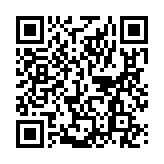 アブラゼミの鳴き声ページのQRコード