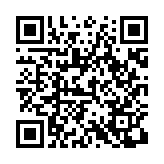 「デバイスを切断しました」女性の声ページのQRコード