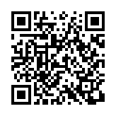 クツワムシの鳴き声ページのQRコード