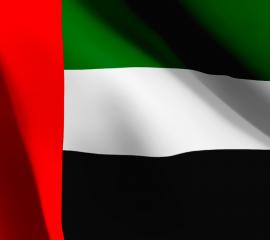 アラブ首長国連邦の国旗-無料壁紙