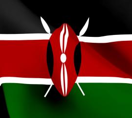 ケニアの国旗-無料壁紙