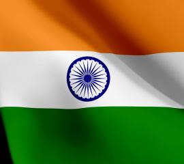 インドの国旗-無料壁紙
