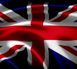 イギリスの国旗ver2-無料壁紙