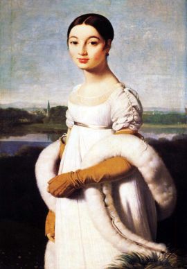 ドミニク・アングル：カロリーヌ・リヴィエール嬢