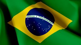 ブラジルの国旗-無料壁紙