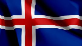 アイスランドの国旗