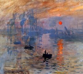 クロード・モネ：印象 日の出-無料壁紙