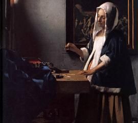 フェルメール：天秤を持つ女