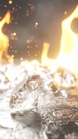 ダイヤモンドと炎01