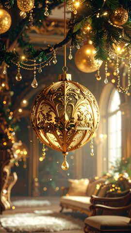 アールヌーボー風の装飾が施された室内04