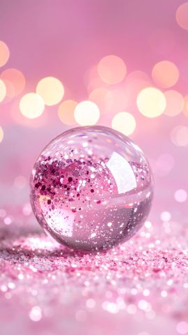 玉ボケのピンクシャワー