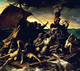 テオドール・ジェリコー：メデューズ号の筏