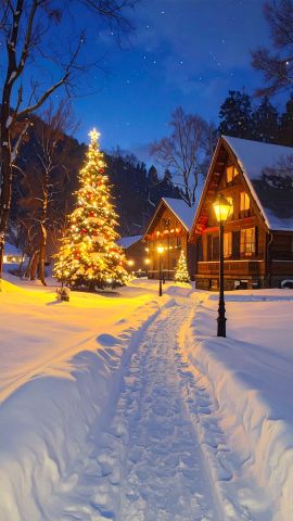 冬を照らすホリデーライト