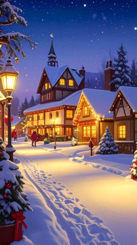 静かに灯るウィンターイルミ