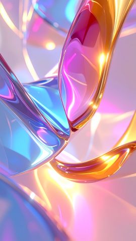 流動する光と色彩