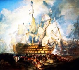 ジョゼフ・マロード・ウィリアム・ターナー：トラファルガーの戦い