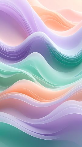 柔らかな光の層-無料壁紙