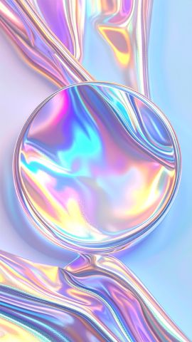 イリデセント・フロウ-無料壁紙