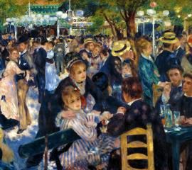 オーギュスト・ルノワール：ムーラン・ド・ラ・ギャレット