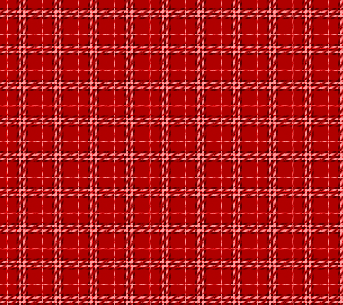タータンチェック（赤色）-無料壁紙