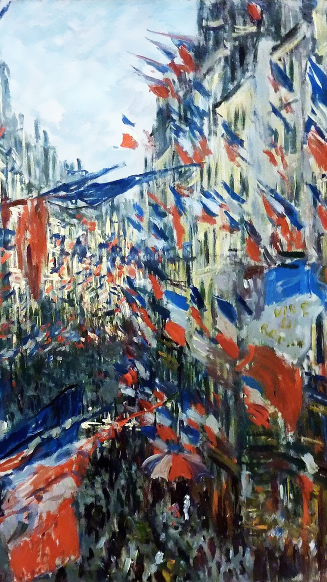クロード モネ モントルグイユ街 1878年パリ万博の祝祭 Pc スマートフォンの壁紙 スマートマイズ